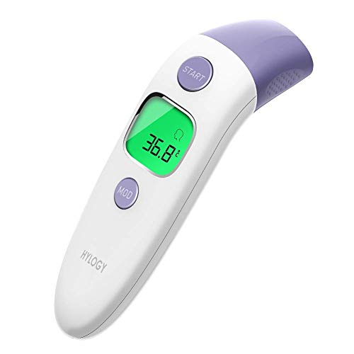 HYLOGY Termómetro Para Bebés, Termómetro de Oreja y Frente Termómetro Infrarrojo...