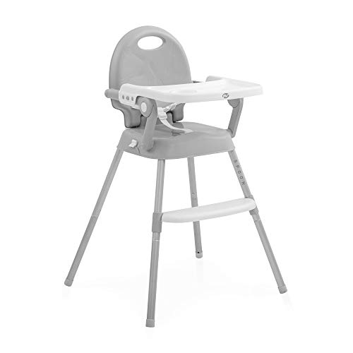 Trona Para Bebe Convertible en Alzador Y En Silla- 3 en 1- Trona Plegable Spoon MS 2080...