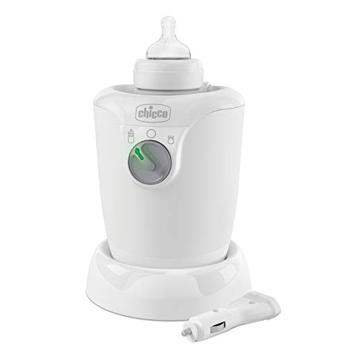 Chicco Calienta Biberones Doméstico y de Viaje con 2 Programas y Apagado Automático,...