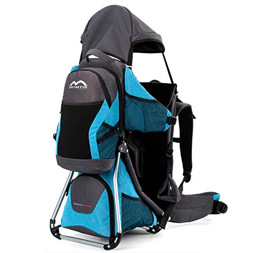MONTIS Hoover Nexus, Mochila portabebés, 25 kg (Azul)