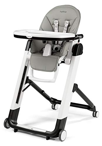 Peg Perego - Siesta Follow Me, Trona multifunción, de 0 meses hasta los 15 kg, color gris...