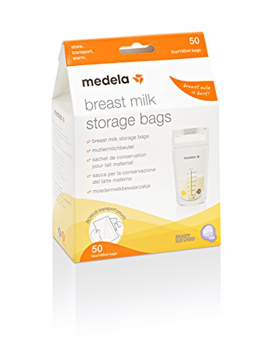 Medela 80411 - Bolsas de almacenamiento para conservar y congelar leche materna Medela, 50...
