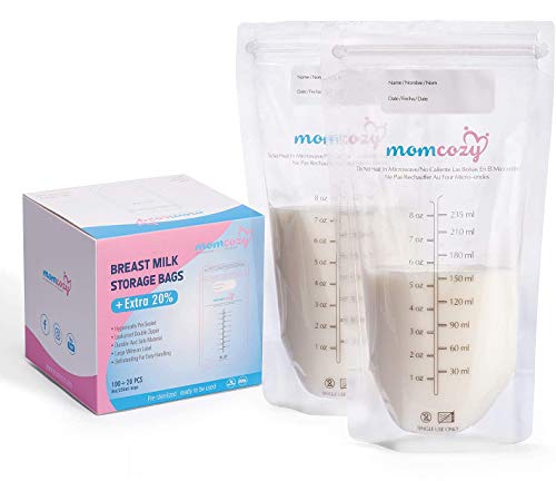 Bolsas Leche Materna para el Almacenamiento Pre-Esterilizadas - Bolsas de Ahorro de Leche...