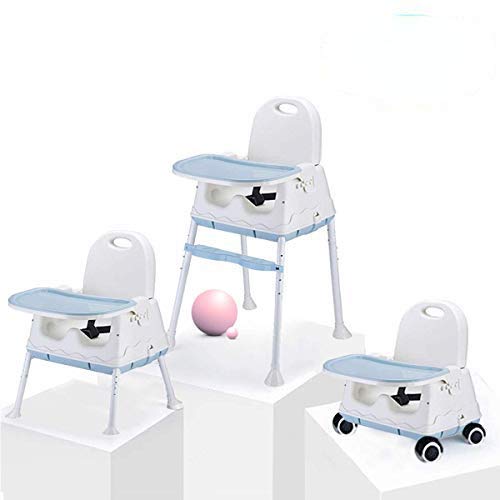 Trona Portátil Multifuncional 3 en 1 Asiento Elevador Para Niños Silla de Alimentación...