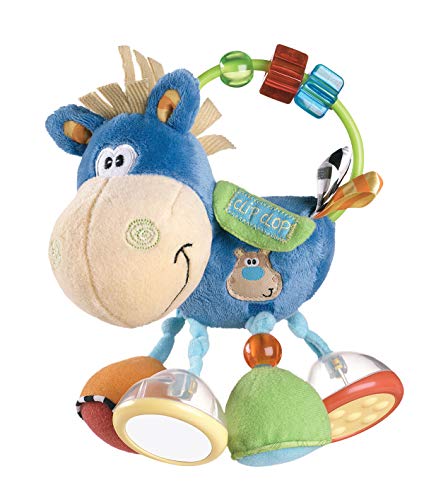 Playgro Sonajero Multiactividades Caballo, Desde los 3 Meses, Sin BPA, Playgro Activity...
