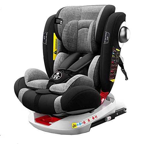 Babify Onboard Silla de Coche Giratoria 360º – Grupos 0/1/2/3 - Reclinable -...
