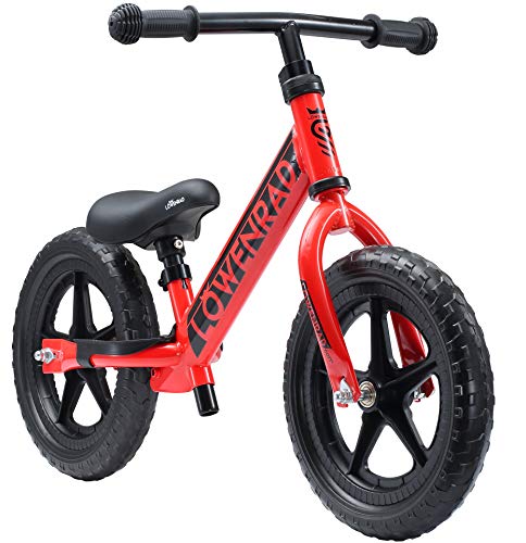 LÖWENRAD Bicicleta sin Pedales para niños y niñas a Partir de 3 - 4 año, Bici 12"...