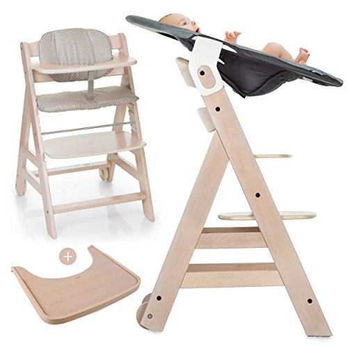 Hauck Beta Plus Newborn Set - Trona evolutiva con hamaca para recién nacidos, cojín y...