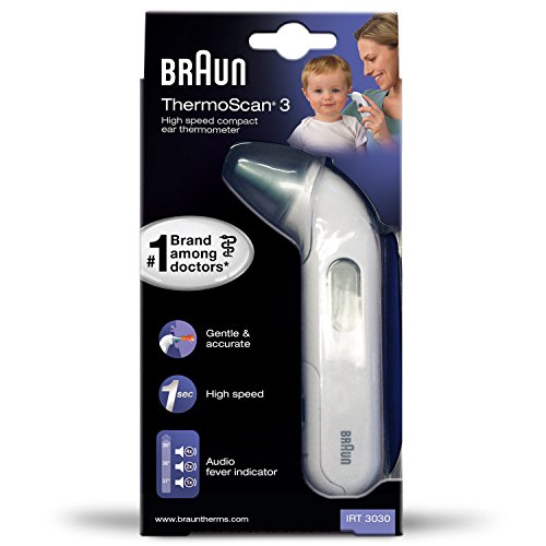 Braun irt3030 Thermoscan 3 por infrarrojos termómetro de oído